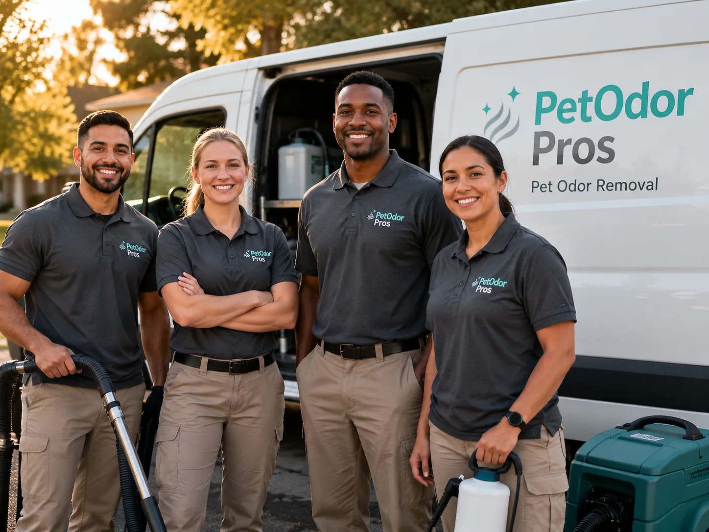 Pet Odor Removal team serving Upland, CA